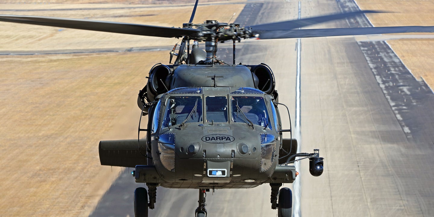 A UH-60 Black Hawk Helicopter Just Flew Without Anyone Onboard For The First Time