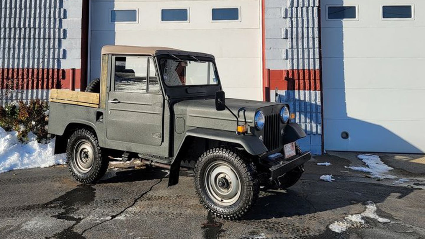 Did You Know Mitsubishi Made an Old-School Willys Jeep Until 1998?