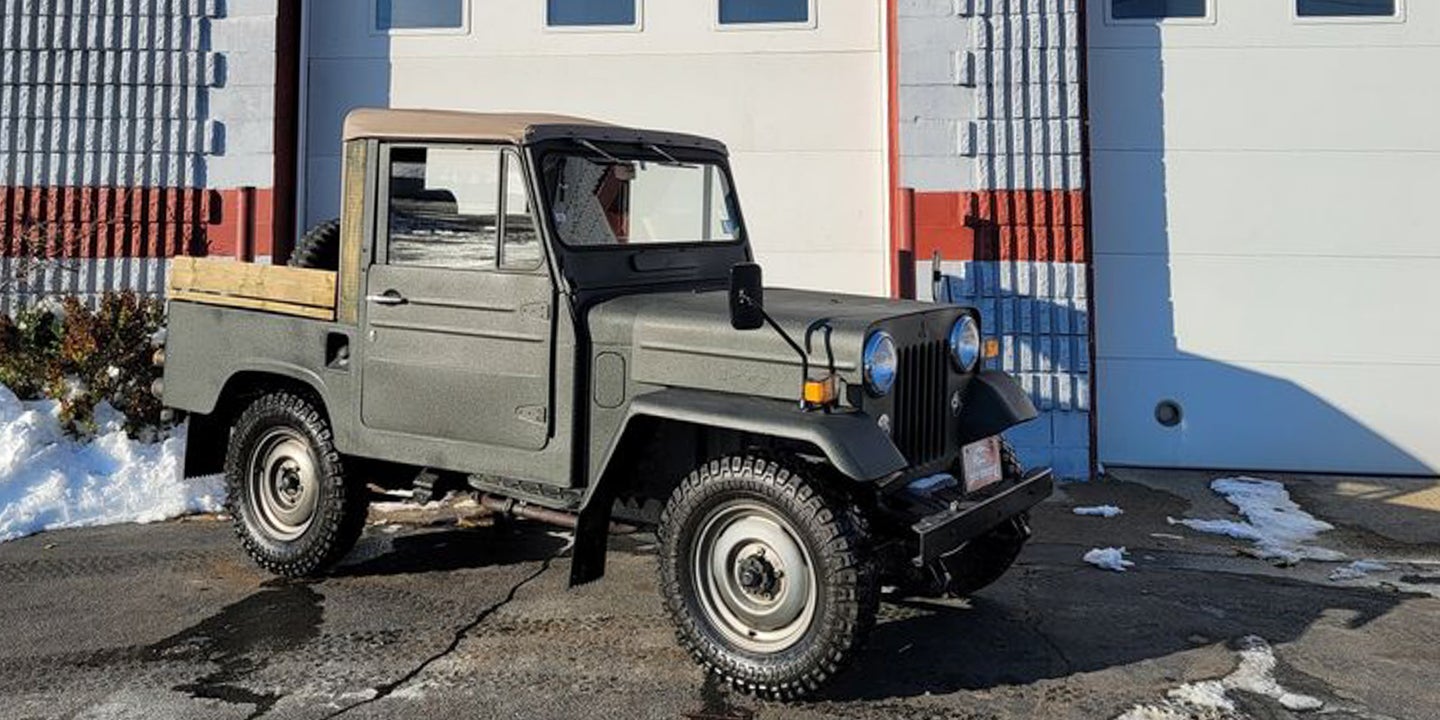 Did You Know Mitsubishi Made an Old-School Willys Jeep Until 1998?