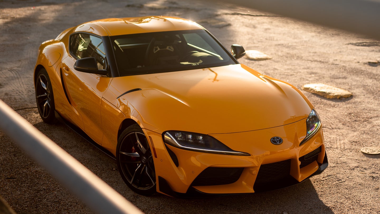 2023 Toyota Supra With a Six-Speed Manual Will Debut April 28: Report