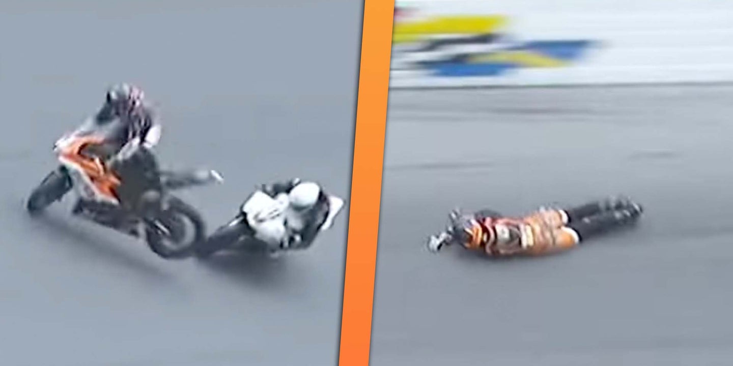 Here’s How This Rider Walked Away From a Terrifying Sportbike Crash at Daytona