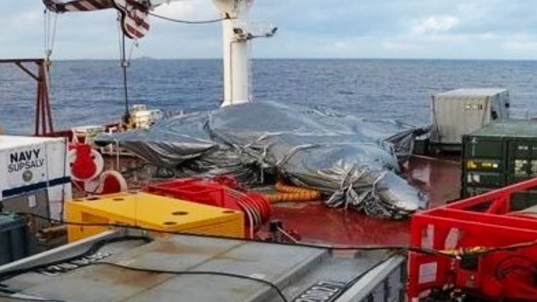 Navy’s Crashed F-35C Recovered From The Bottom Of The South China Sea