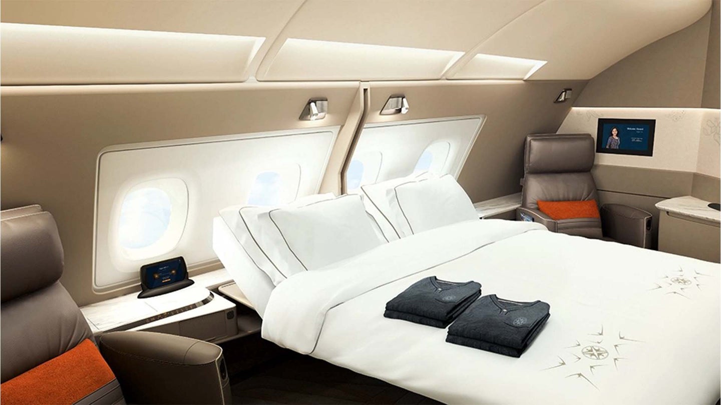 See the Ultra-Luxe First Class Suites in Singapore Airlines’ Revised Airbus A380