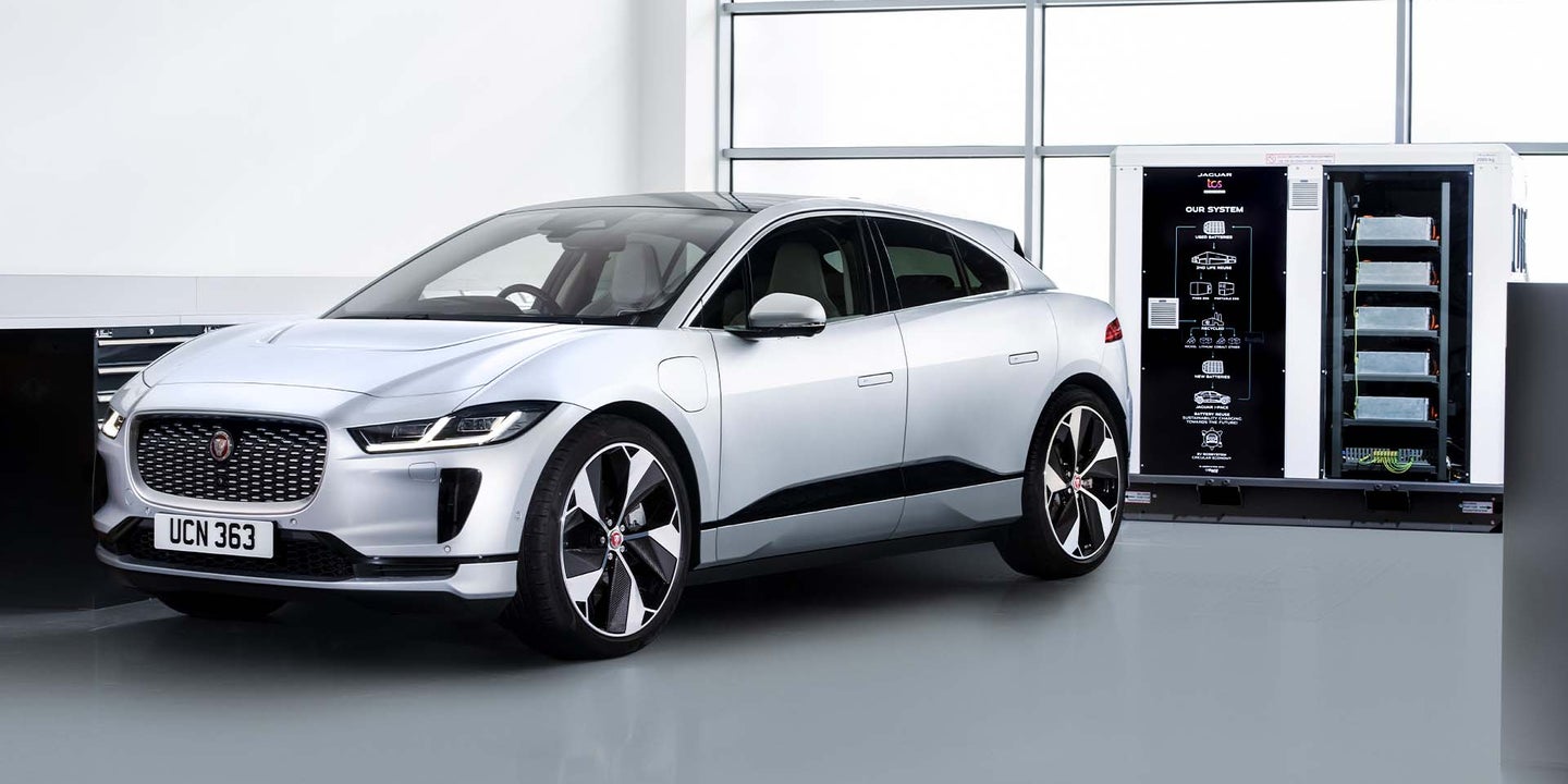Jaguar I-Pace Batteries Are Being Recycled as Heavy-Duty Power Banks