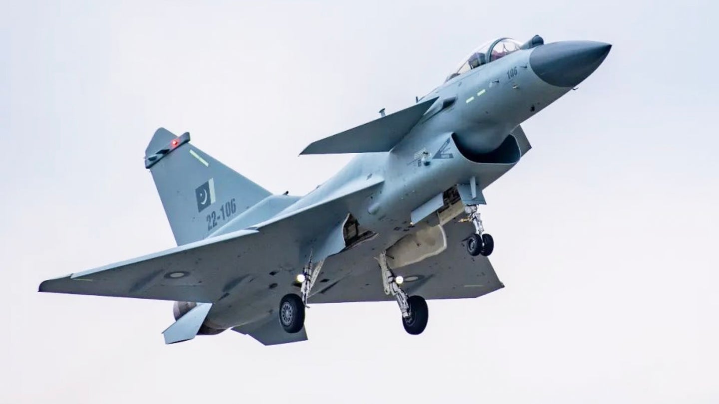 Pakistan Has Taken Delivery Of Its First Chinese-Made J-10 Fighters