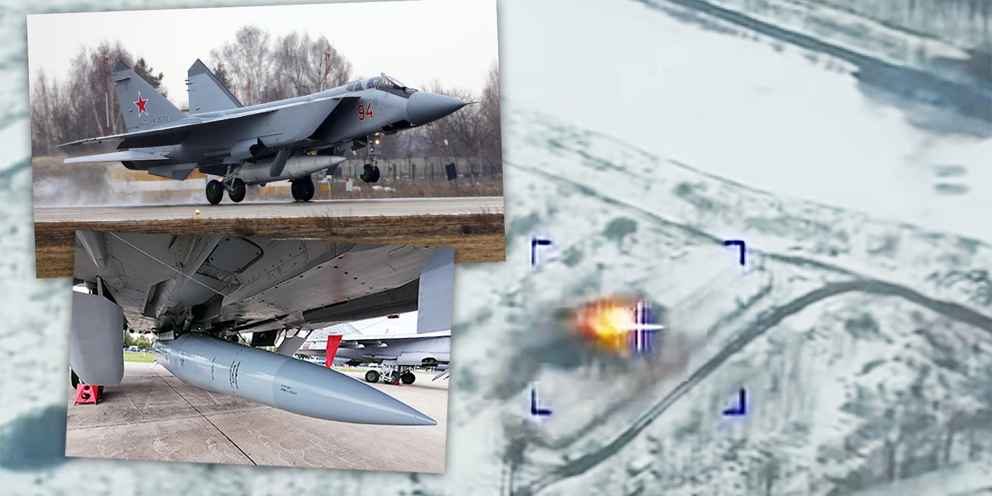 We Have Questions About Russia’s Claimed Kinzhal Hypersonic Missile Use In Ukraine (Updated)