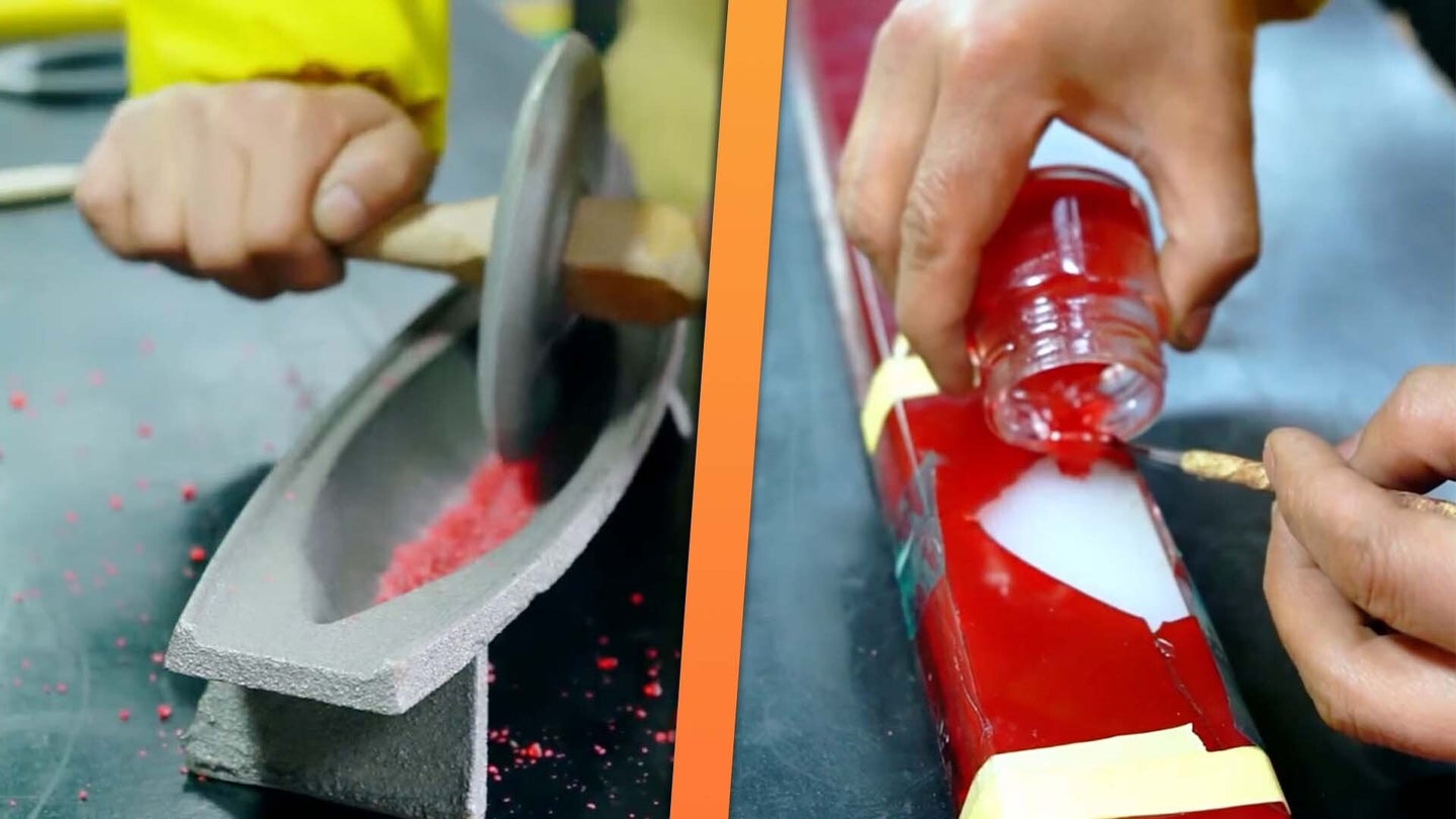 Watch These Car Repair Wizards Perfectly Restore a Cracked Taillight