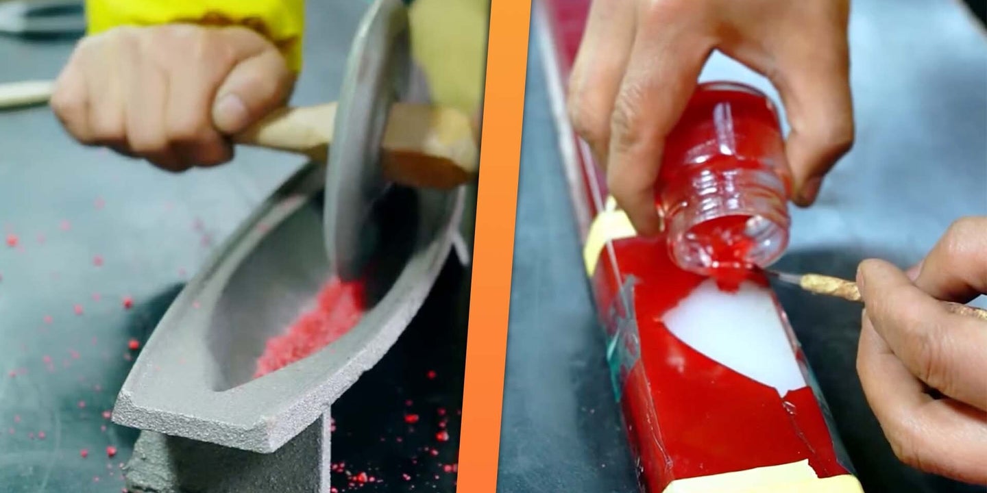 Watch These Car Repair Wizards Perfectly Restore a Cracked Taillight