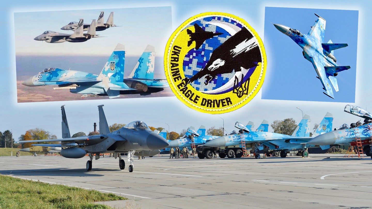 F-15 Eagle Driver On What It Is Like Flying Against Ukraine&#8217;s Fighter Pilots