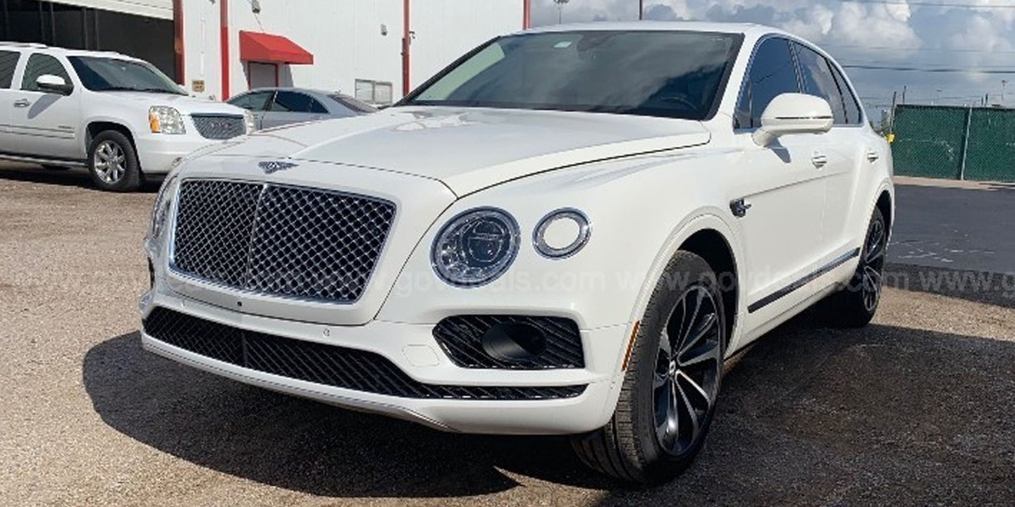 The Postal Service Seized a 2018 Bentley Bentayga. Now You Can Buy It