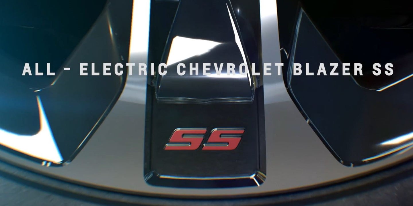 An Electric Chevy Blazer SS Is Coming Next Year