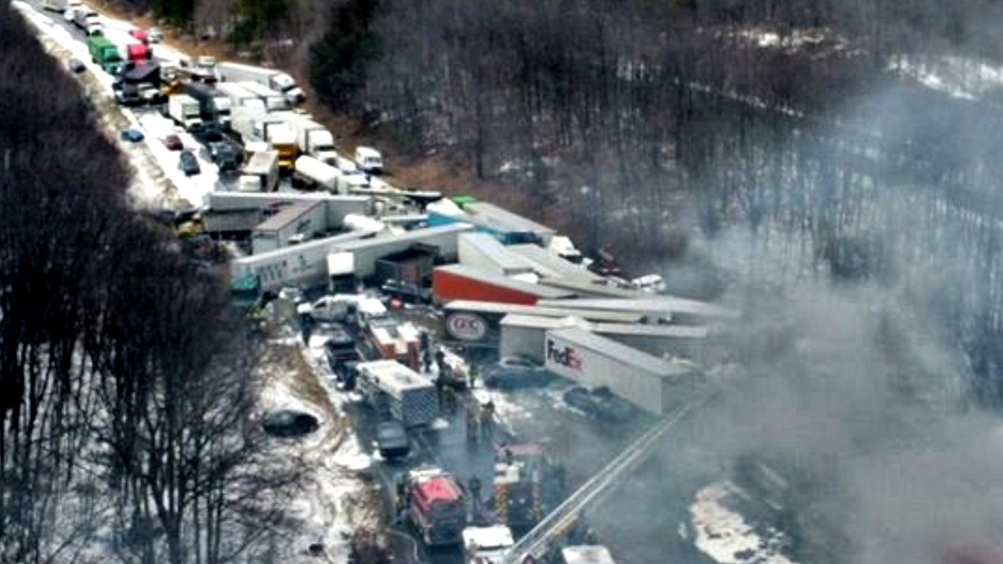 50+ Car Pileup in Pennsylvania Kills At Least Five in Whiteout Conditions
