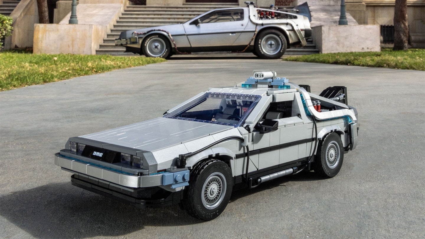 New 1,872-Piece Lego DeLorean Is Packed With Back to the Future Details