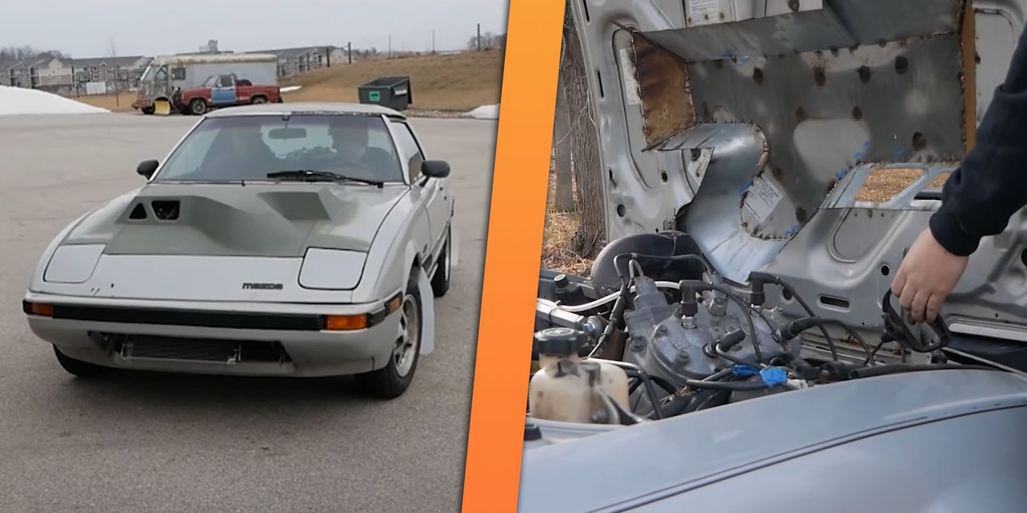 Snowmobile-Powered Mazda RX-7 Makes a Great Case for Two-Stroke Swaps