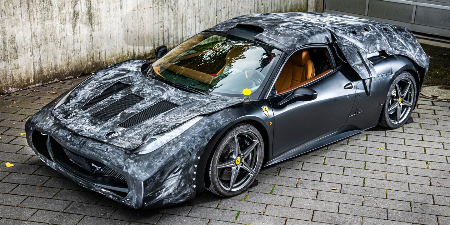 See A Ferrari Test Mule Up Close As LaFerrari Prototype Goes to Auction