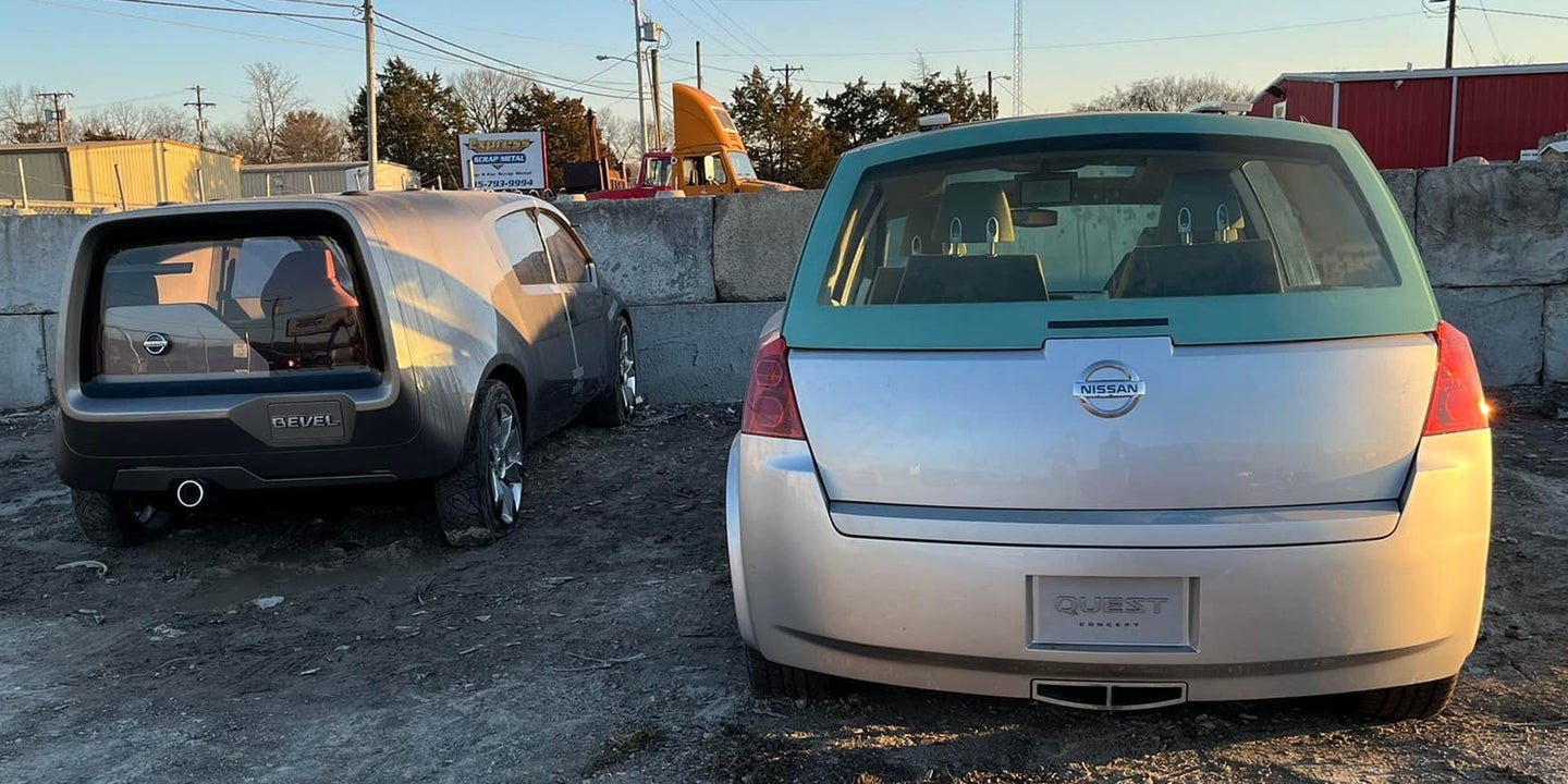 Nissan Concept Cars Found in Tennessee Junkyard, and Yes, They Will Be Crushed