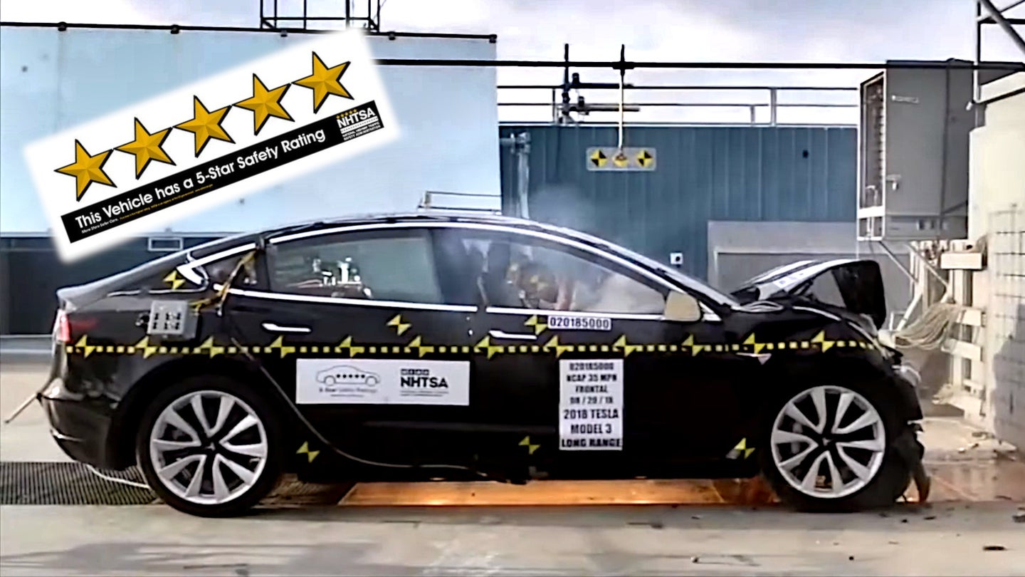 Here’s NHTSA’s Big Plan to Update Its 5-Star Safety Rating for New Tech