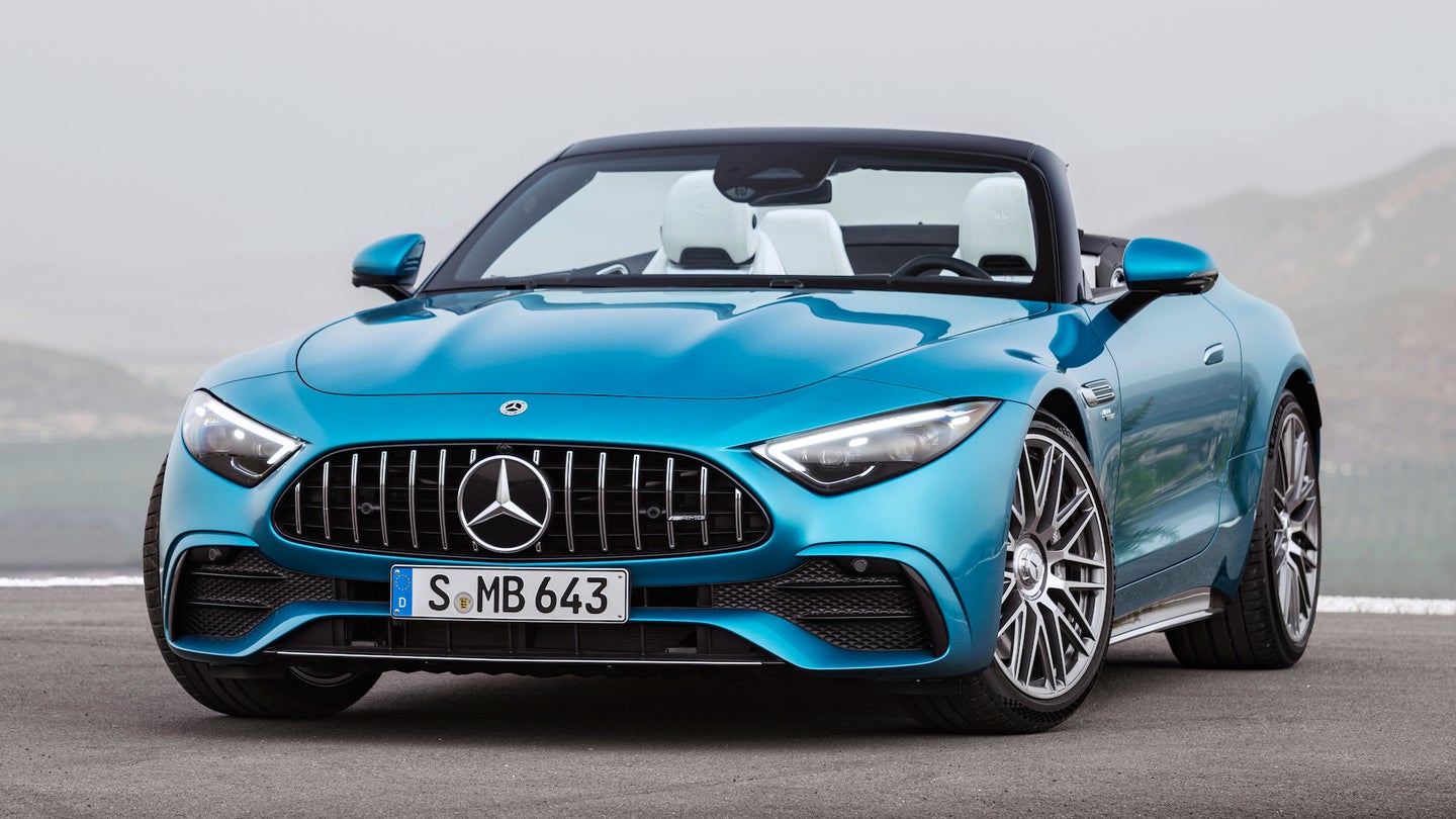 2023 Mercedes-AMG SL43: The Lighter, RWD, Four-Cylinder SL We Might Not Get