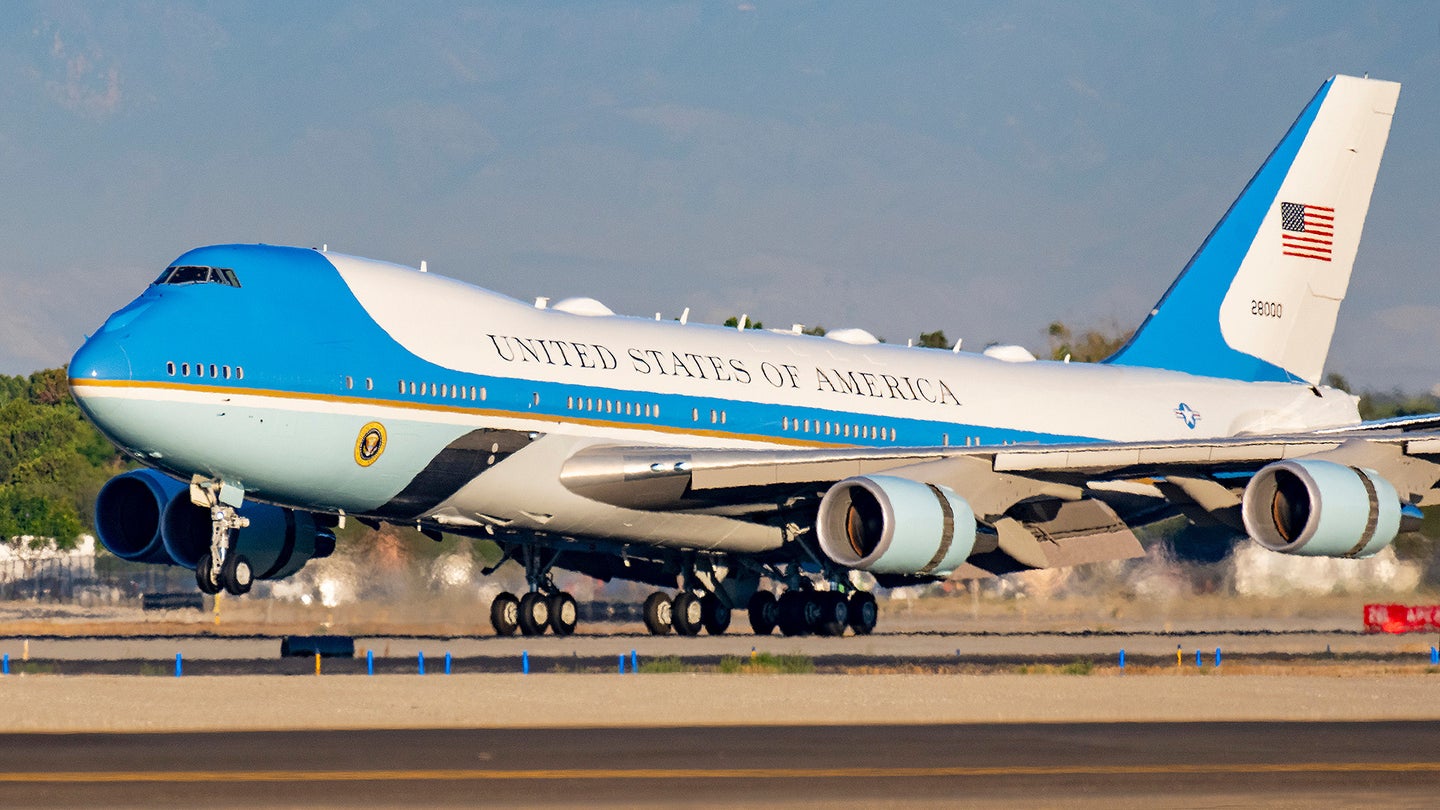 ‘Air Force One’ 747s Now Cost $177k An Hour To Fly