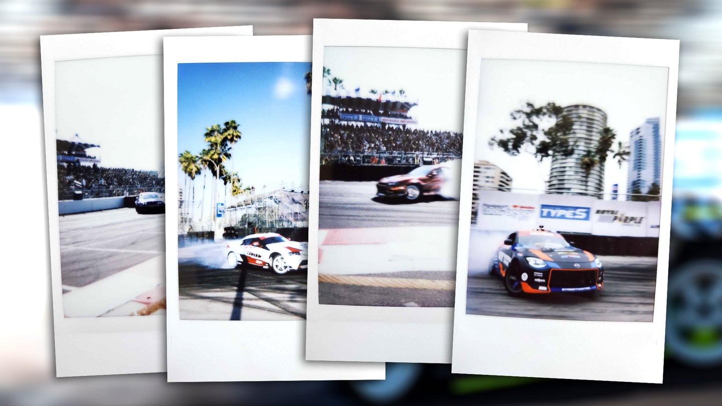 I Shot Formula Drift With a Cheap Instant Camera and It Ruled So Hard