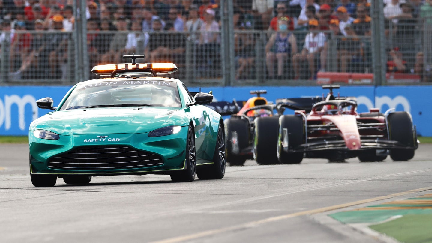 Verstappen Calls F1’s Aston Martin Vantage Safety Car Slow ‘Like a Turtle’