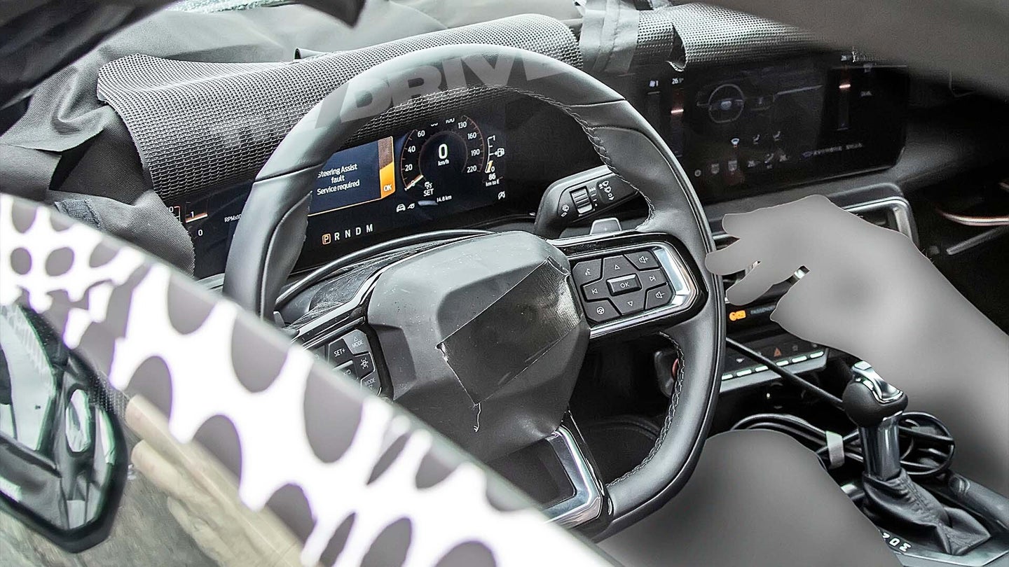 Next-Gen Ford Mustang Interior Goes Big On Screens