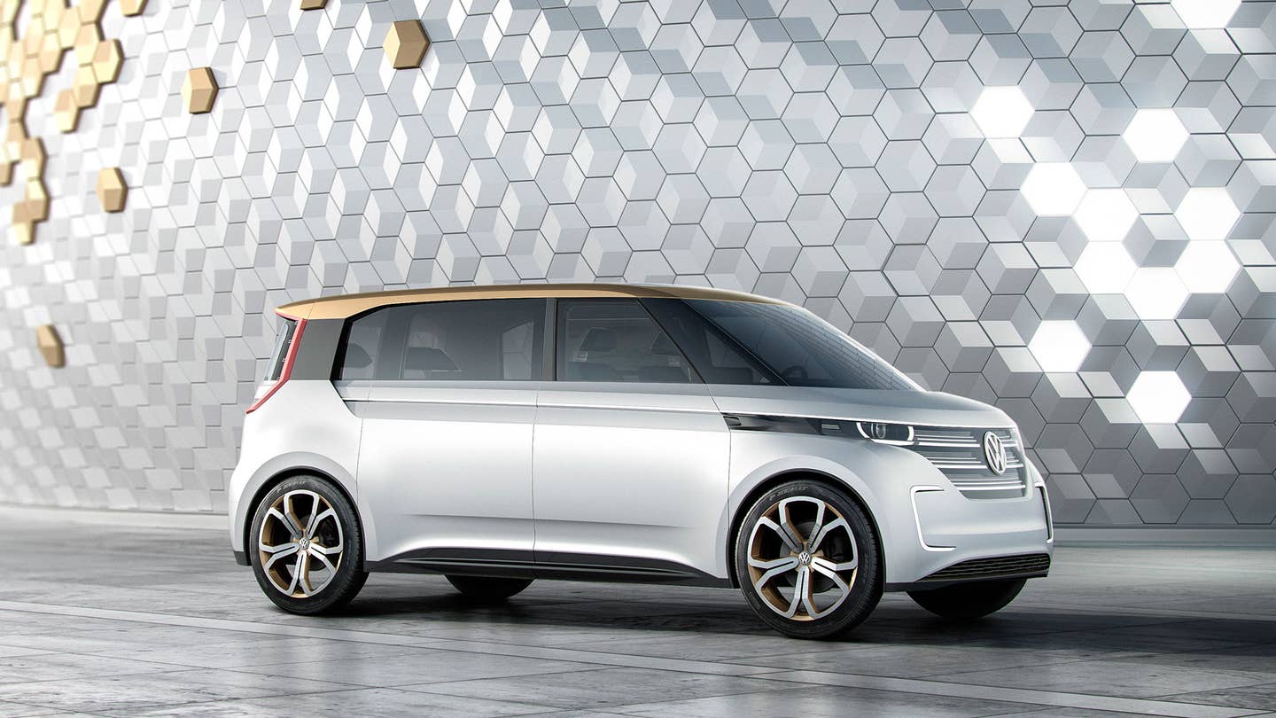 Budd-E Concept Reboots the Volkswagen Microbus at CES