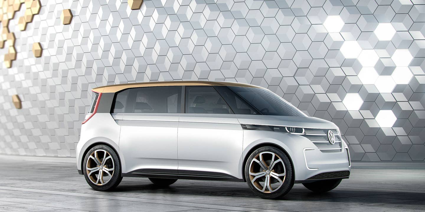 Budd-E Concept Reboots the Volkswagen Microbus at CES
