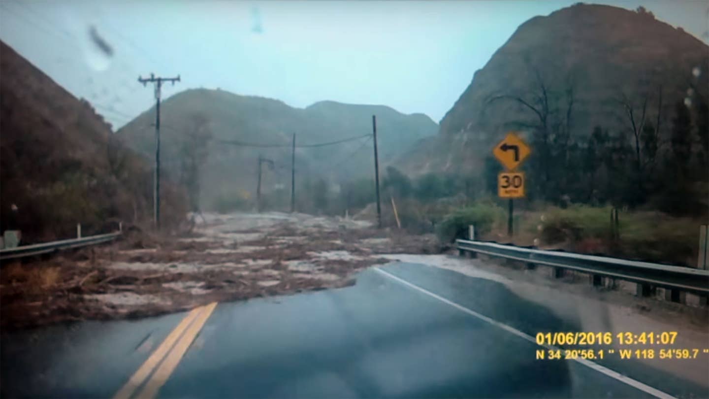 San Diego Flood Dashcam Is a Horror Film in Slow Motion