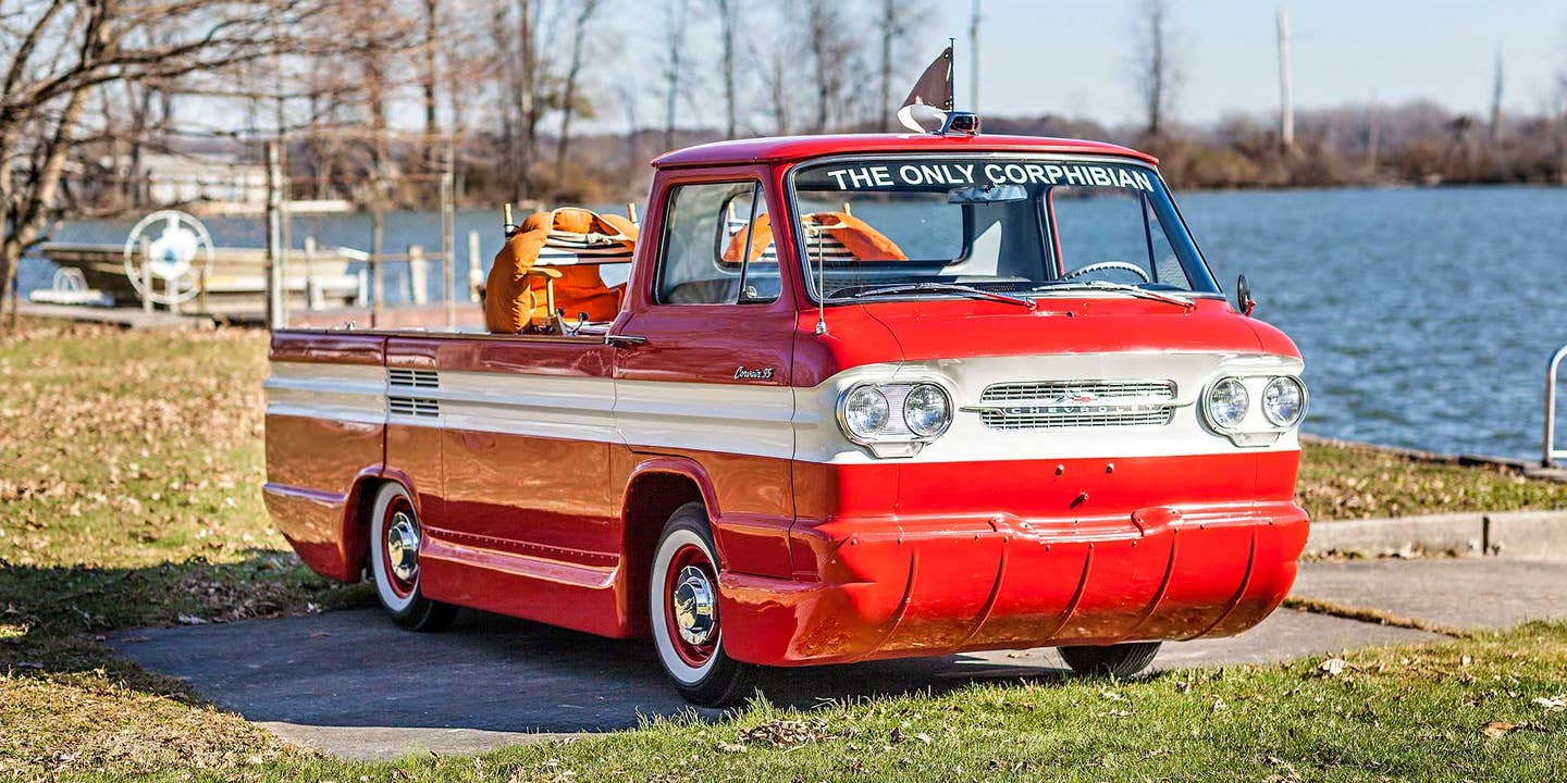 Amphibious Chevy Corvair Is a Wet Dream