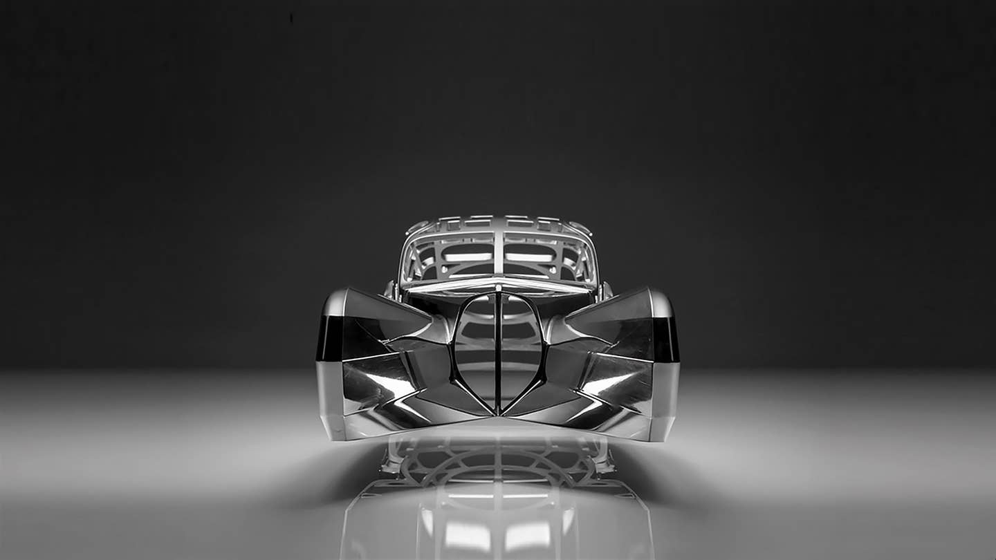 Block of Aluminum Transformed Into Bugatti Masterpiece