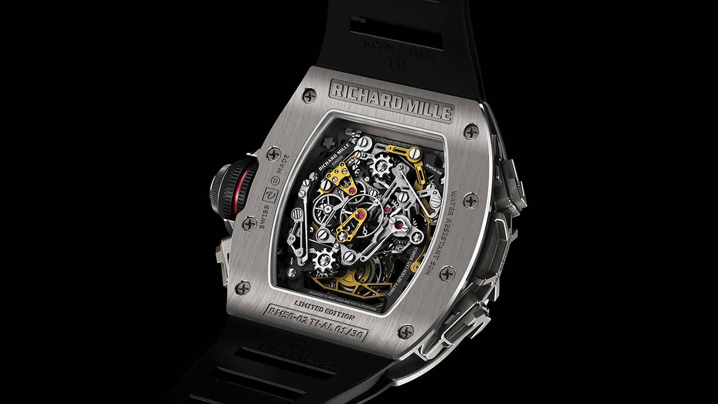 This Richard Mille Watch Is Basically an Airbus for Your Wrist