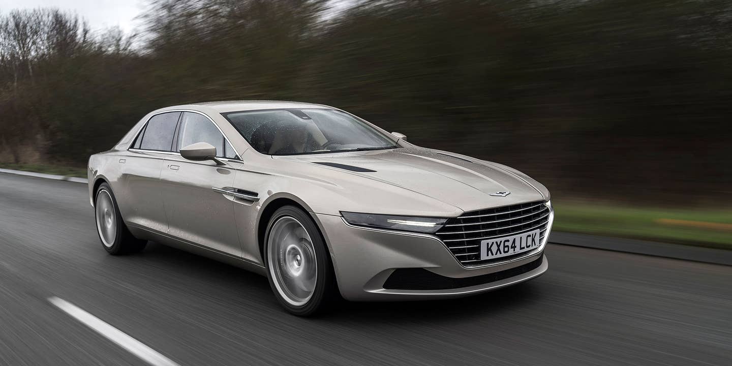 Driving Aston Martin’s Million-Dollar Lagonda Prototype