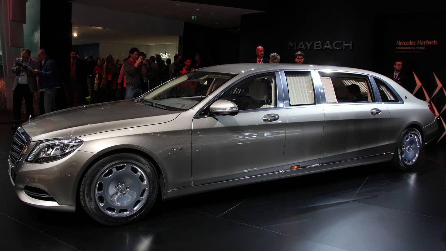 The New Mercedes-Maybach S600 Pullman Is Absolutely Enormous