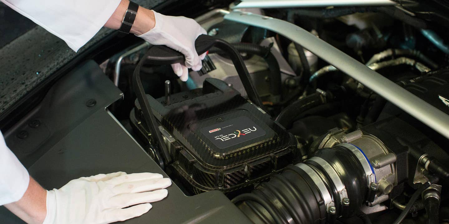 Check Out Aston Martin’s Ingenious Oil-Change Cartridge