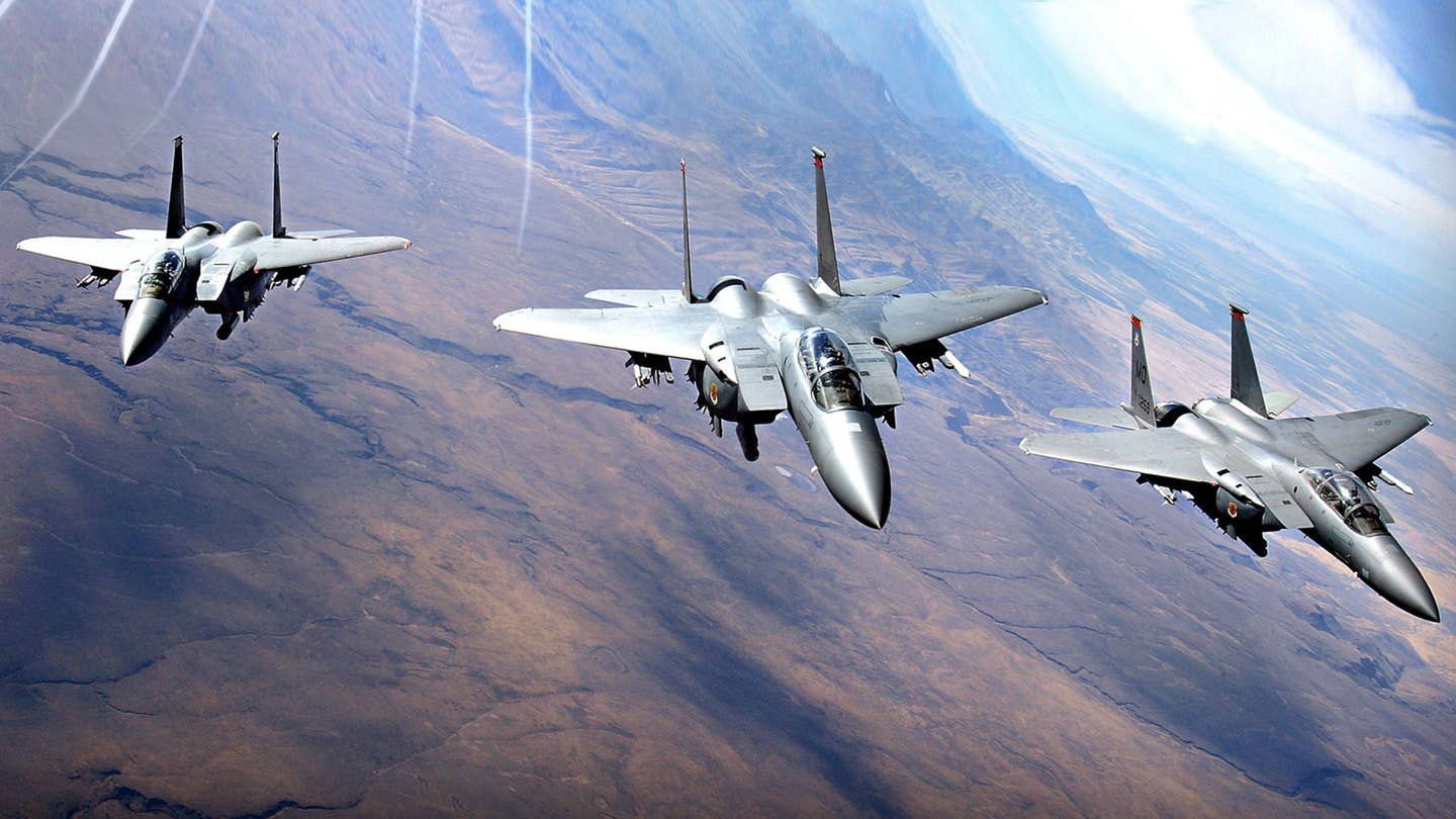 How F-15s Will Be Protecting the Super Bowl