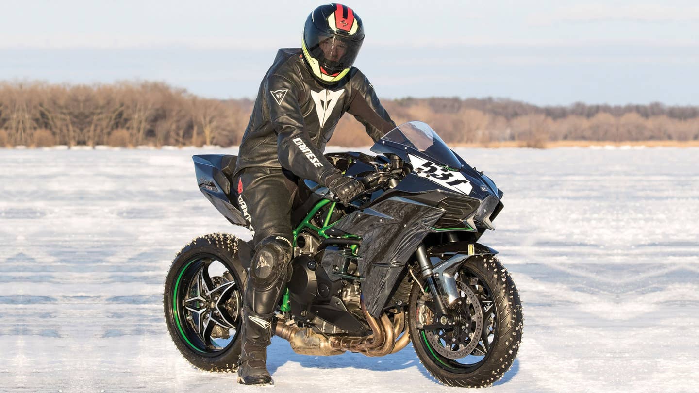 This Guy’s Going to Attempt the World’s Fastest Ice Wheelie