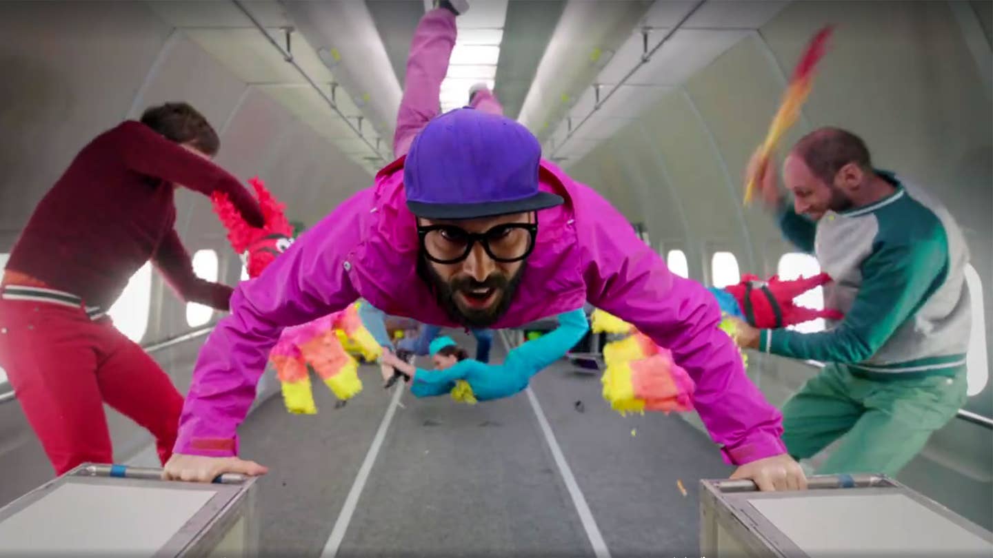 OK Go Shot a Music Video in Zero Gravity