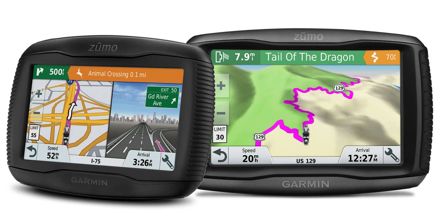 The New Garmin Zumo GPS Avoids Boring Roads