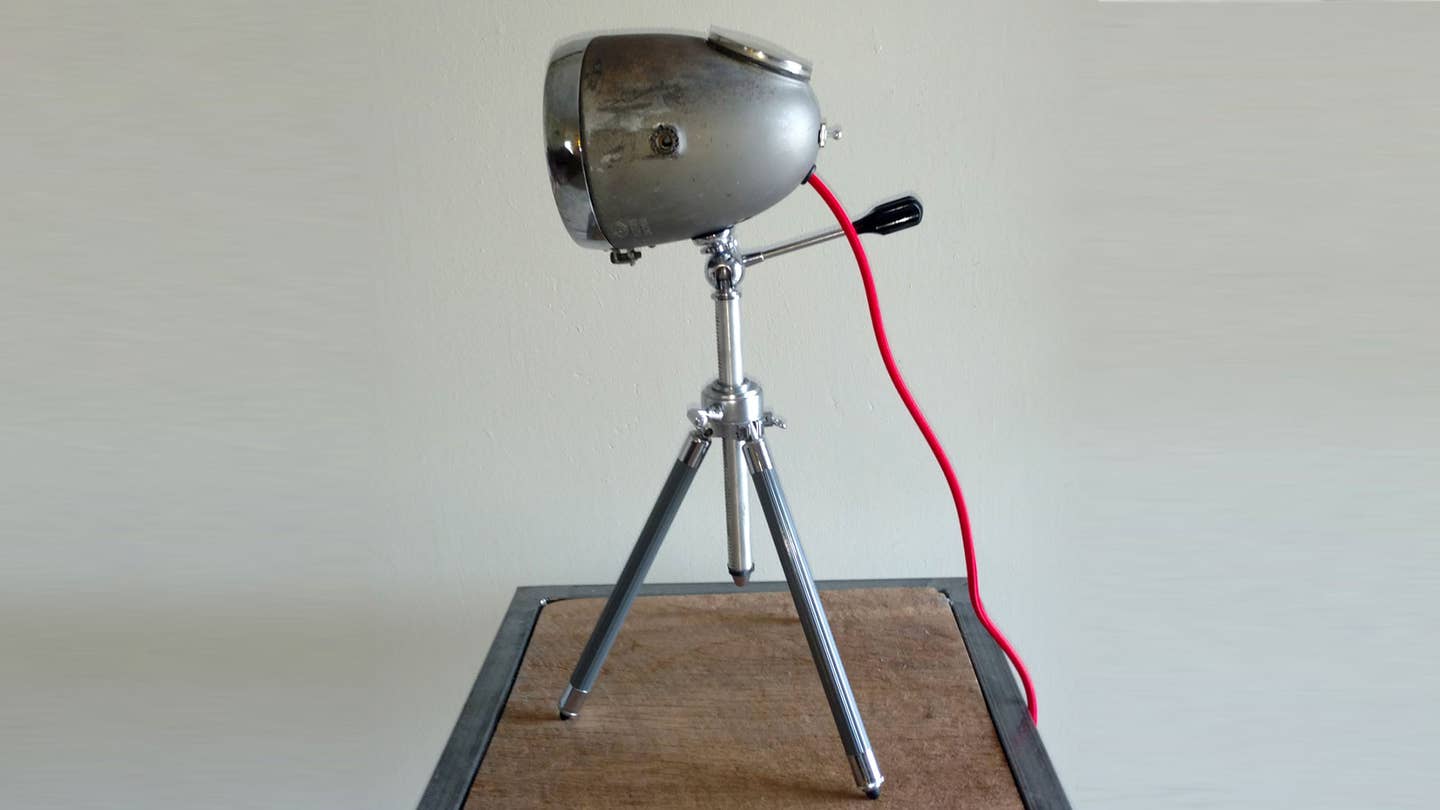 Handcrafted Motorcycle Lamps: The Best Thing on Etsy