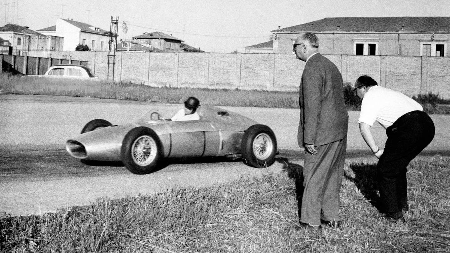 This Photo Perfectly Captures Enzo Ferrari