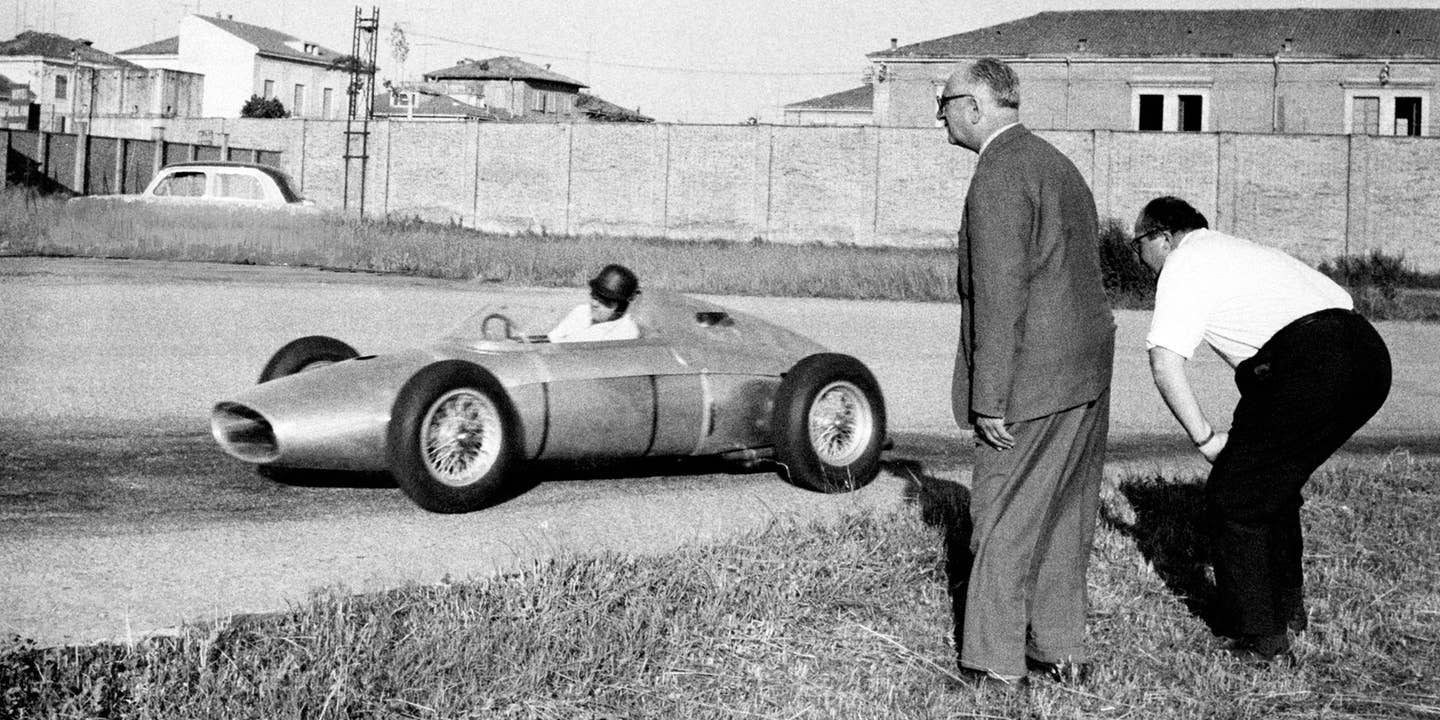 This Photo Perfectly Captures Enzo Ferrari