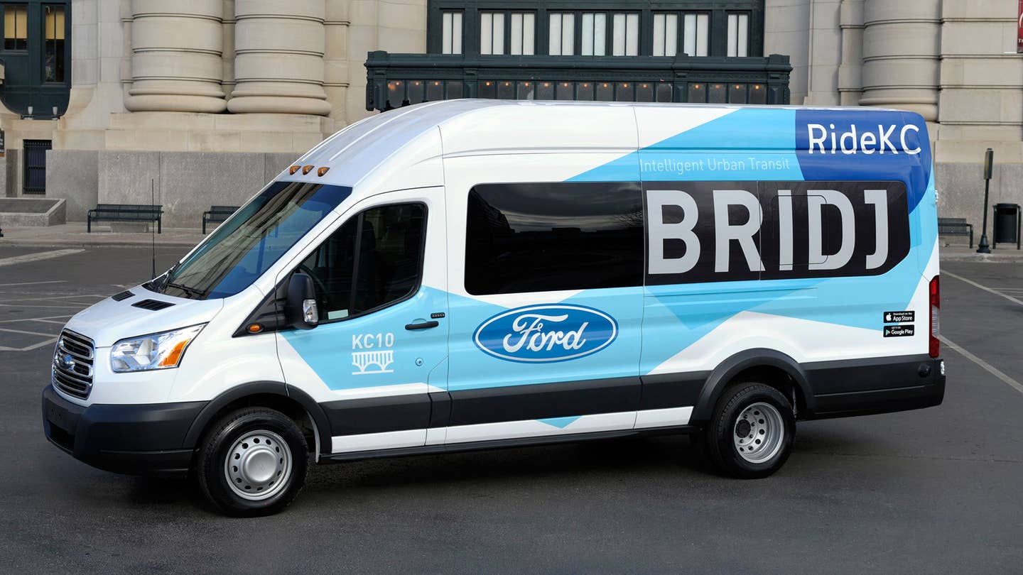 App-Based Ford Transit Bus Service Headed to Kansas City
