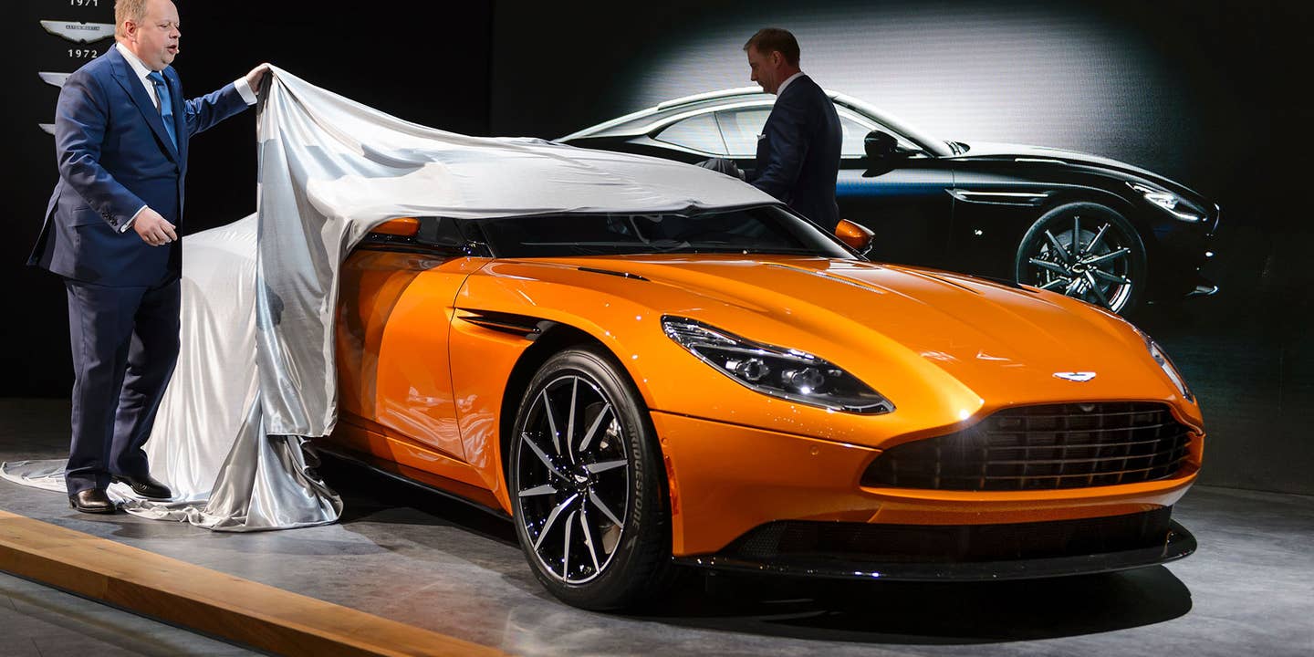 Behind The Scenes in Geneva With the All-New Aston Martin DB11
