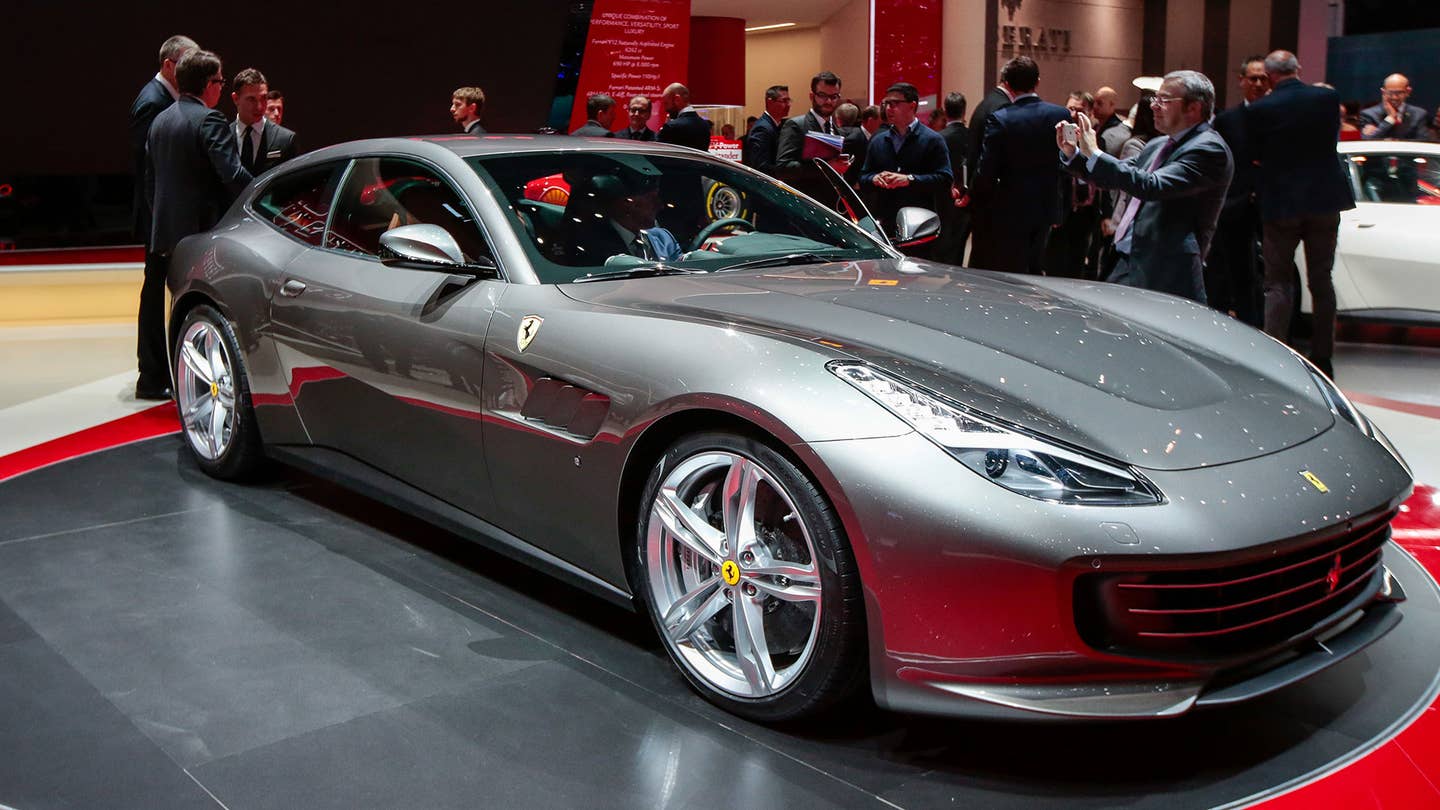 Behind the Scenes in Geneva With the Ferrari GTC4 Lusso