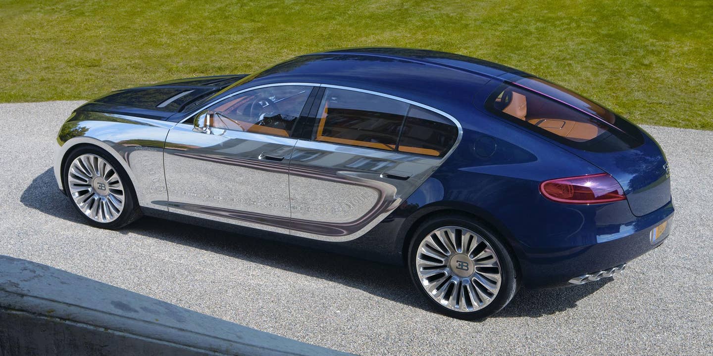CEO Sets Bugatti Sedan Rumor Mill Spinning (Again)