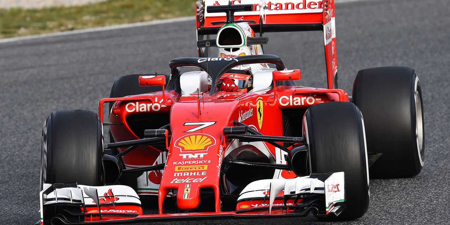 Ferrari F1 Tests New Semi-Closed Cockpit, Looks Like Face Thong