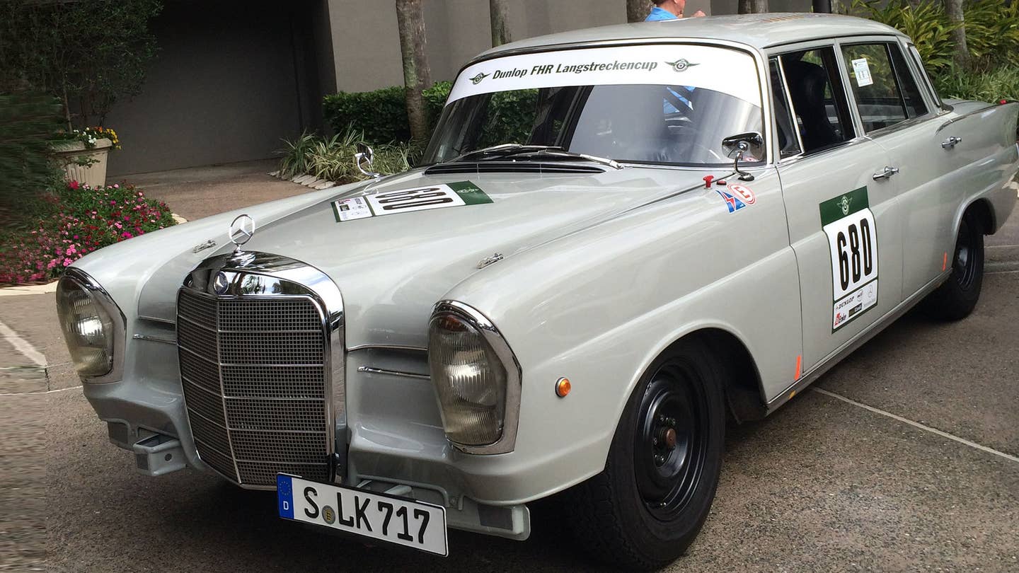 Driving a Vintage, Rally-Prepped Mercedes-Benz 1963 220SEb