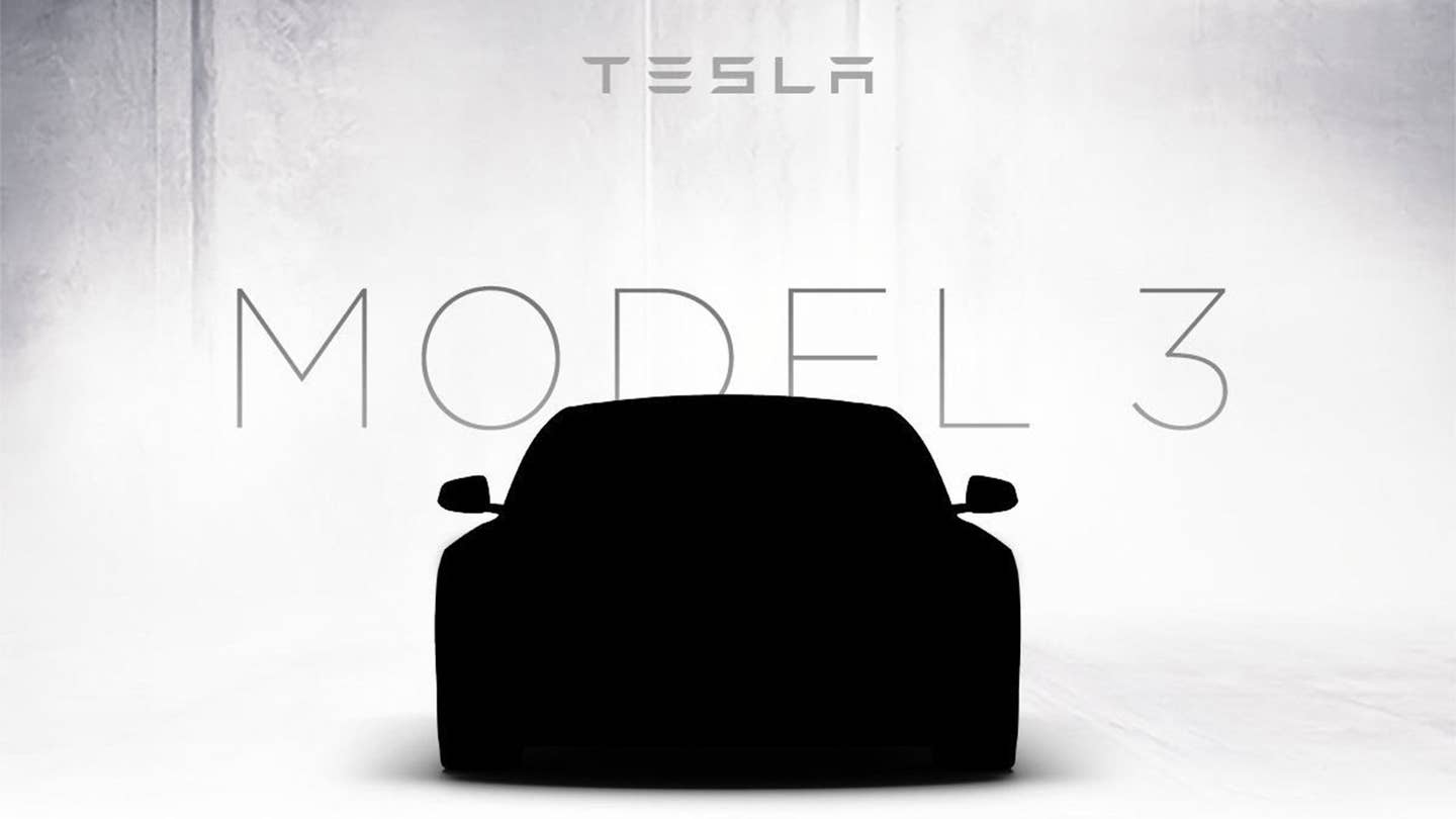 Tesla to Reveal a Working Model 3 on March 31