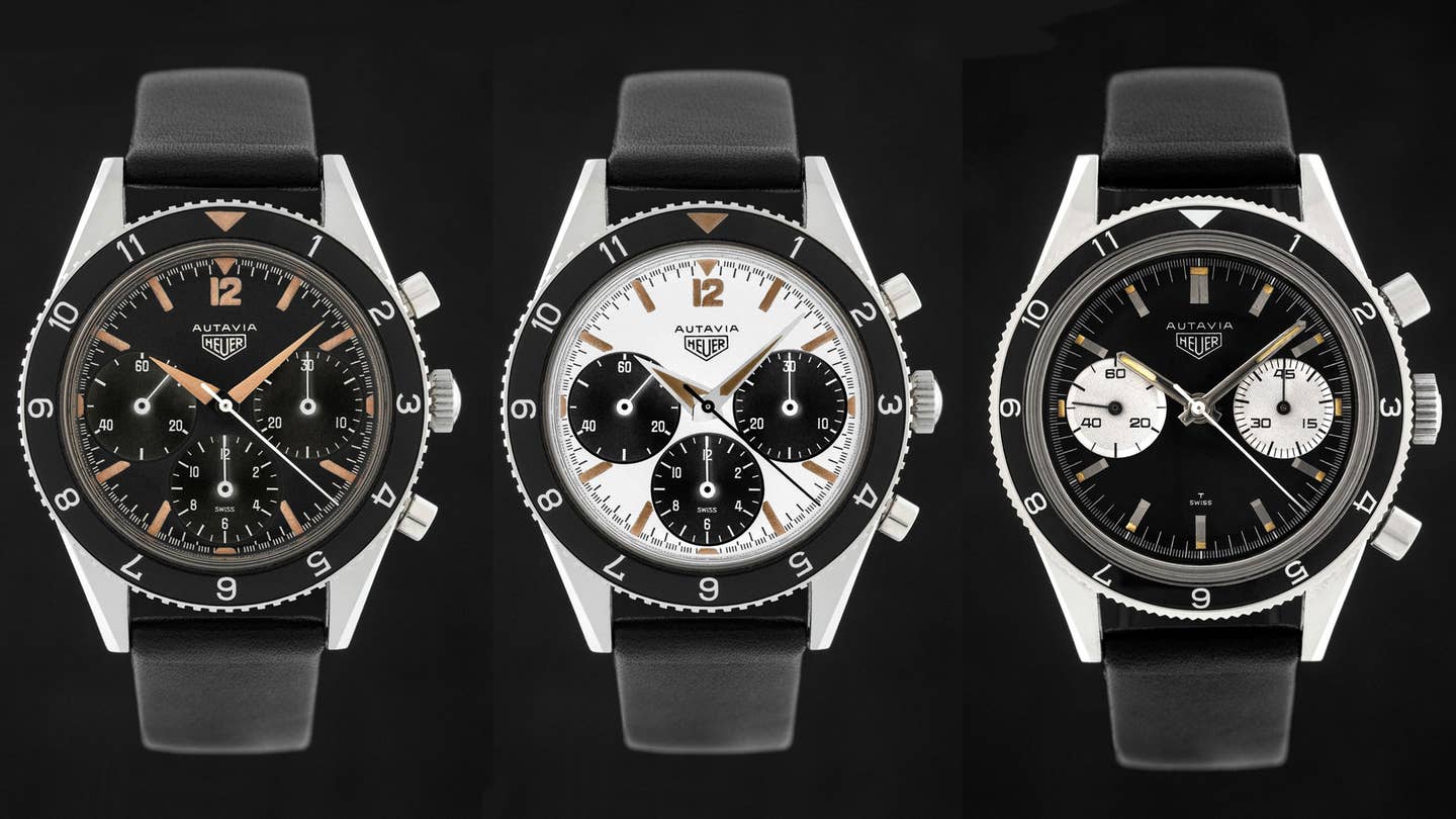 TAG Heuer Re-Issues Two Great Motorsport Watches